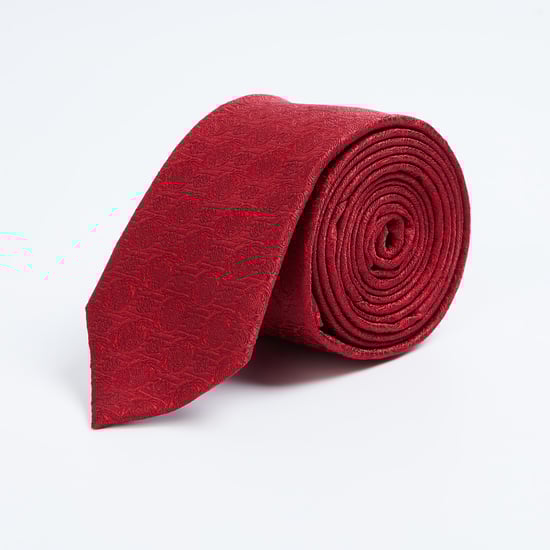 CODE Men Jacquard Patterned Formal Tie