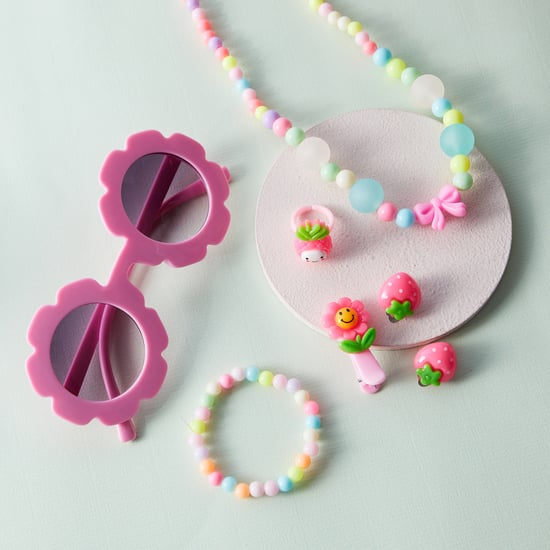 FAME FOREVER Girls Assorted Hair Accessories - Pack of 7