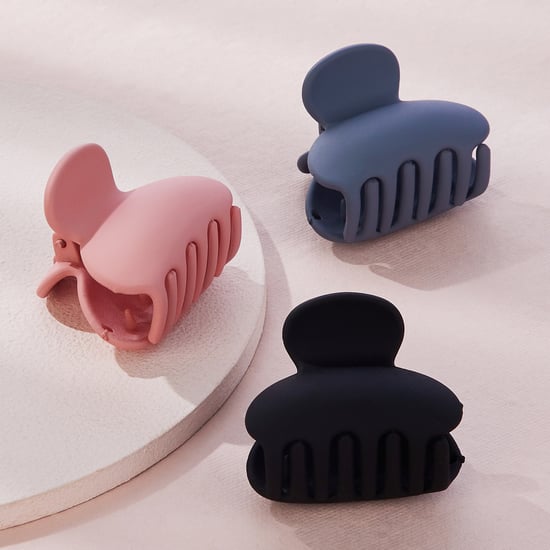 FAME FOREVER Women Solid Hair Clips - Pack of 3