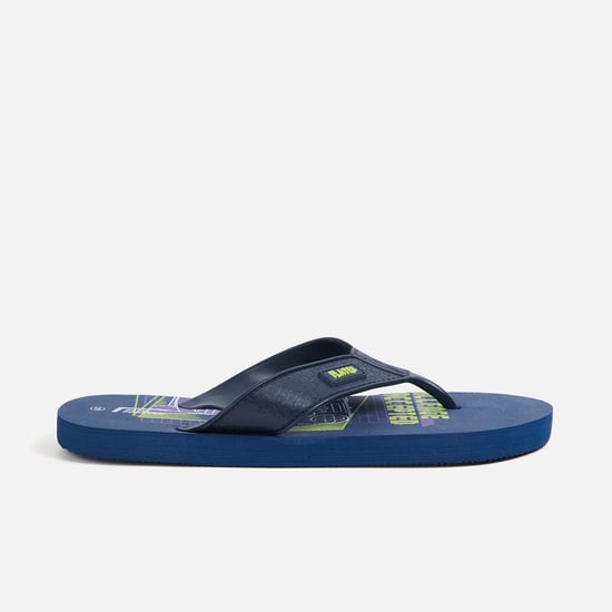 FAME FOREVER Graphic Printed Flip-Flops