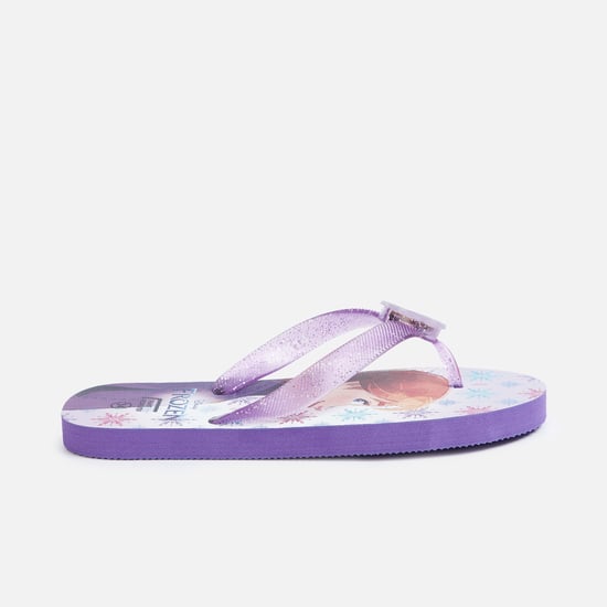 FAME FOREVER Girls Frozen Print Flip-Flops