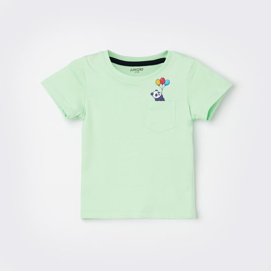 JUNIORS Boys Placement Printed T-shirt