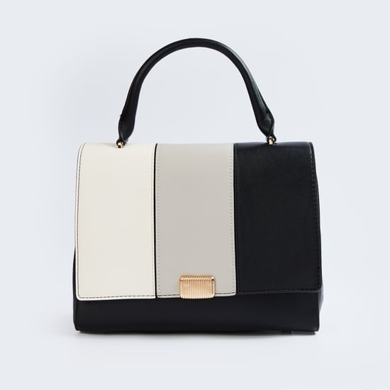 CODE Women Colourblocked Handheld Bag