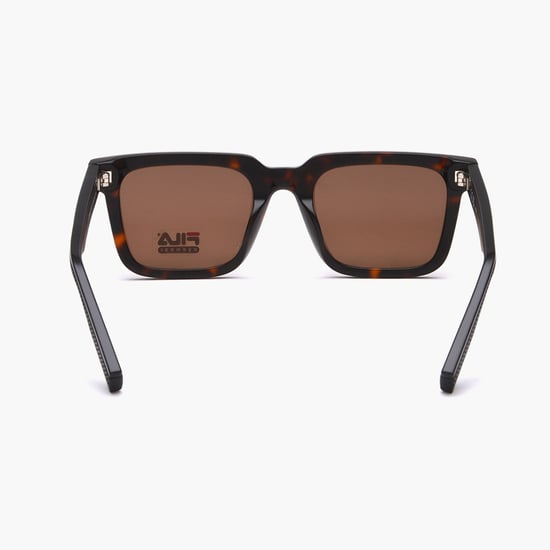 FILA Men UV Protected Square Sunglasses - SFI526K52C10Y FILA Men UV Protected Square Sunglasses - SFI526K52C10Y