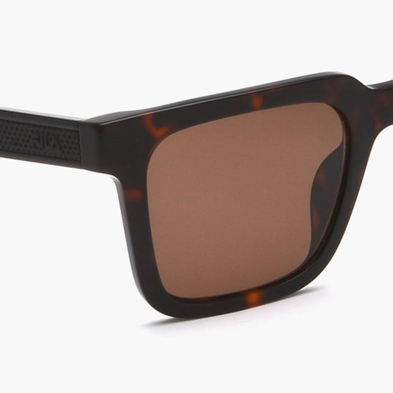 FILA Men UV Protected Square Sunglasses - SFI526K52C10Y FILA Men UV Protected Square Sunglasses - SFI526K52C10Y