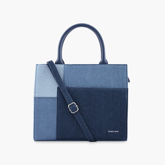 FASTRACK Colourblocked Handheld Bag