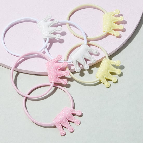 FAME FOREVER Girls Embellished Hair Ties - Pack of 6