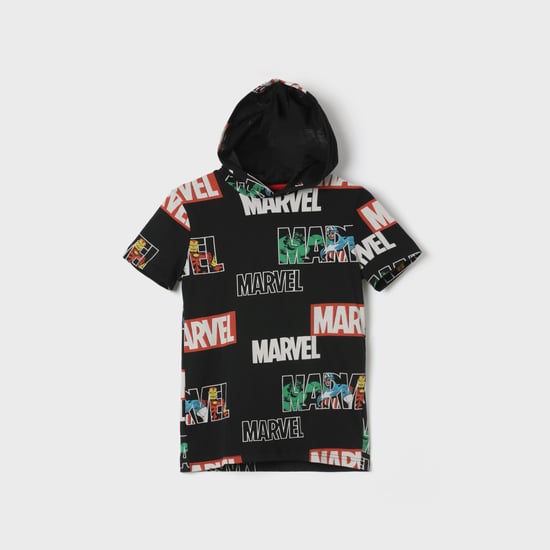 FAME FOREVER Boys Marvel Graphic Print T-shirt