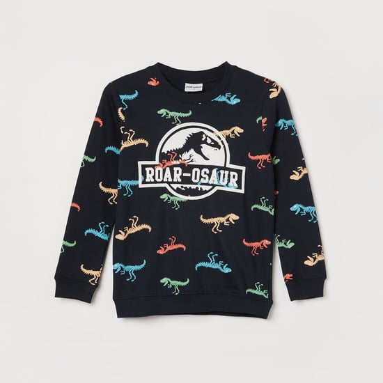 FAME FOREVER Boys Graphic Print Sweatshirt