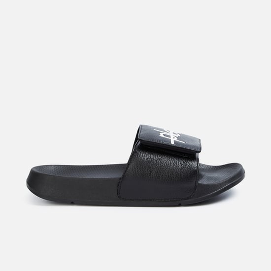 FORCA Debossed Sliders with Velcro Strap