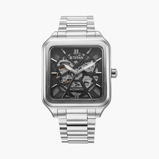 TITAN Men Anthracite Dial Automatic Watch - NS90162SM01