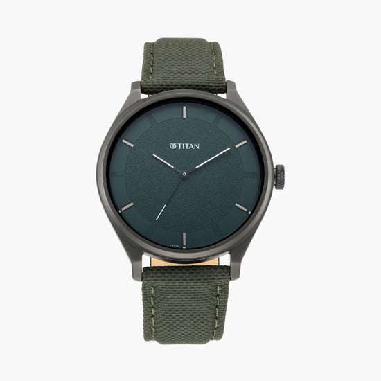 TITAN Workwear Men Analog Leather Strap Watch - NS1802NL02