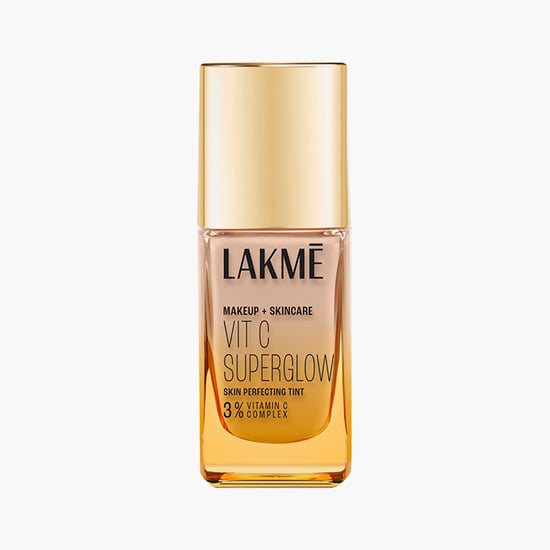 LAKME Vit C Superglow Skin Perfecting Tint - Warm Sand W160 - 25ml