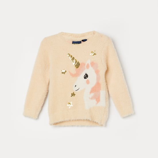 JUNIORS Embellished Sweater