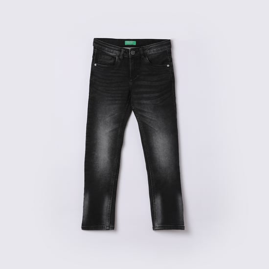 UNITED COLORS OF BENETTON Washed Slim Fit Jeans