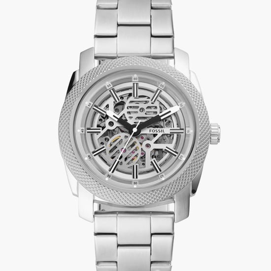 Stainless Steel Fossil Grant Sport Automatik Stainless Steel
