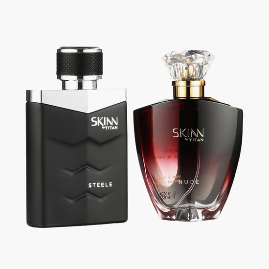 SKINN Nude and Steele Eau de Parfum Gift Set - Pack of 2