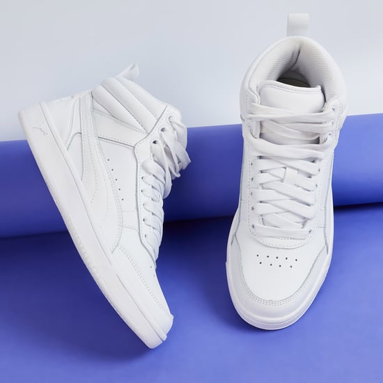 Puma rebound street v2 white on sale