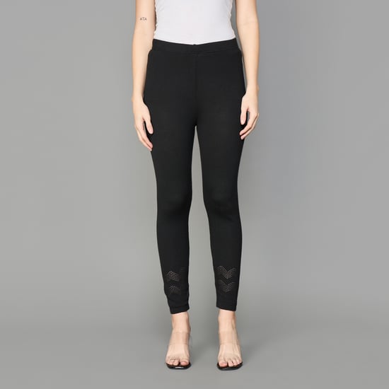 MELANGE Knittted Leggings