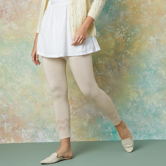 MELANGE Knittted Leggings