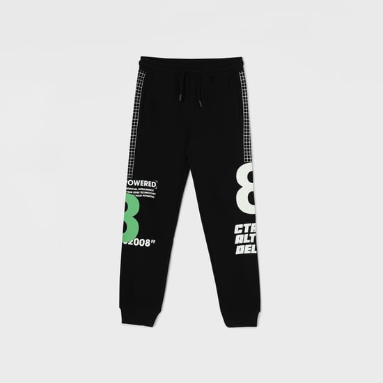 FAME FOREVER Printed Regular Fit Track Pant