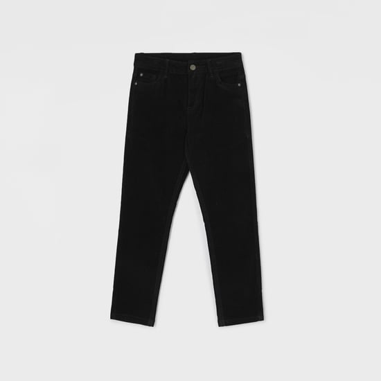 FAME FOREVER Textured Corduroy Trousers