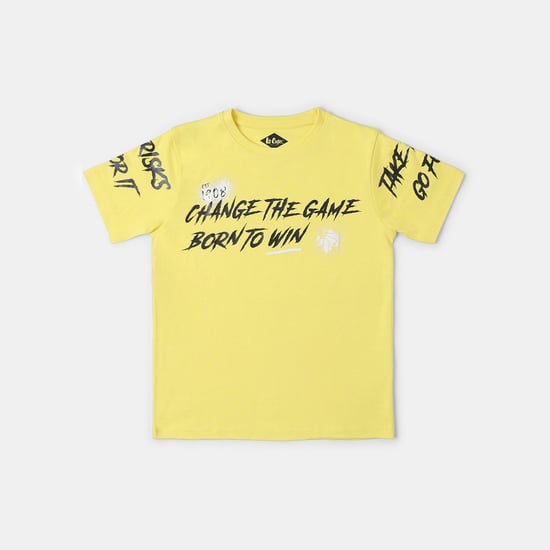 LEE COOPER JUNIORS Boys Graphic Printed T-shirt