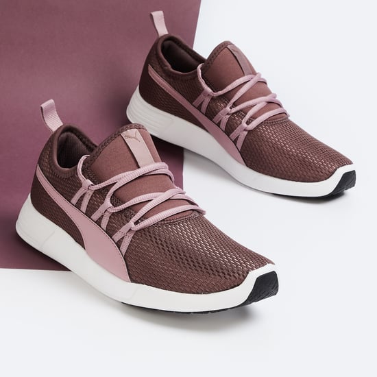 PUMA Loop X WNS Women Mesh Panelled Sports Shoes Purple