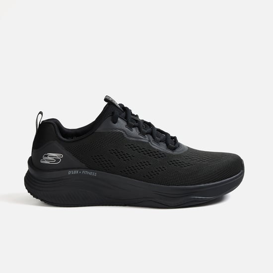 SKECHERS D Lux Fitness Knitted Sports Shoes Black