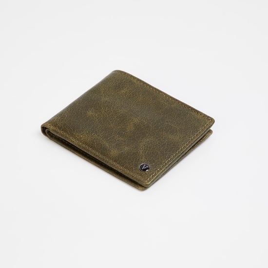 VAN HEUSEN Patina Leather Bi-Fold Wallet