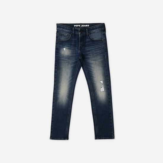 PEPE JEANS Medium Washed Slim Fit Jeans