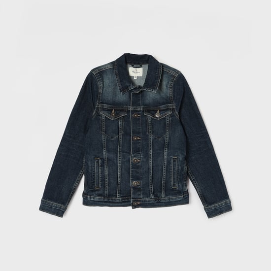 PEPE JEANS Washed Denim Jacket
