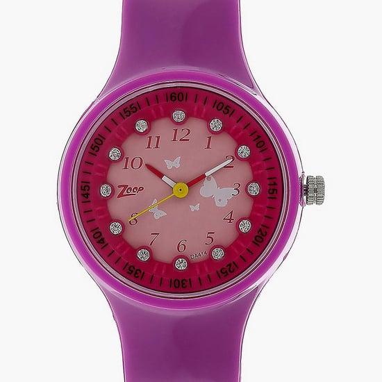 ZOOP Kids Embellished Analog Watch NSC4038PP03W