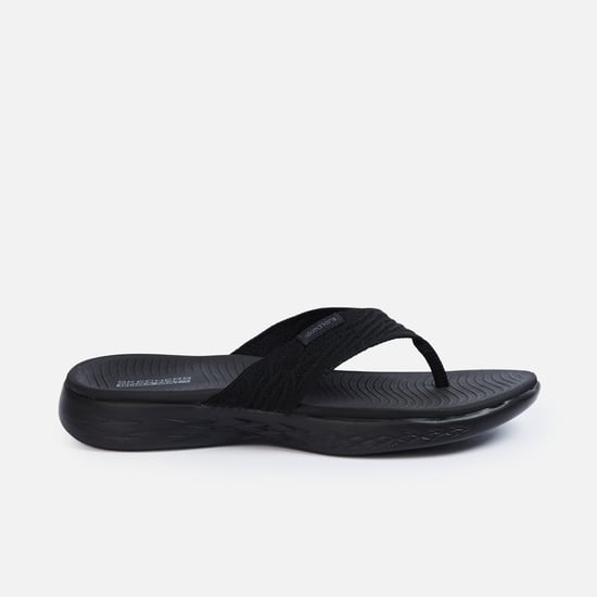 SKECHERS On The Go Women Textured Flip-Flops