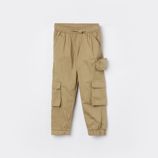FAME FOREVER Solid Cargo Joggers