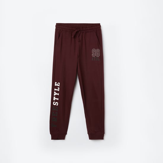 FAME FOREVER Solid Regular Fit Track Pant