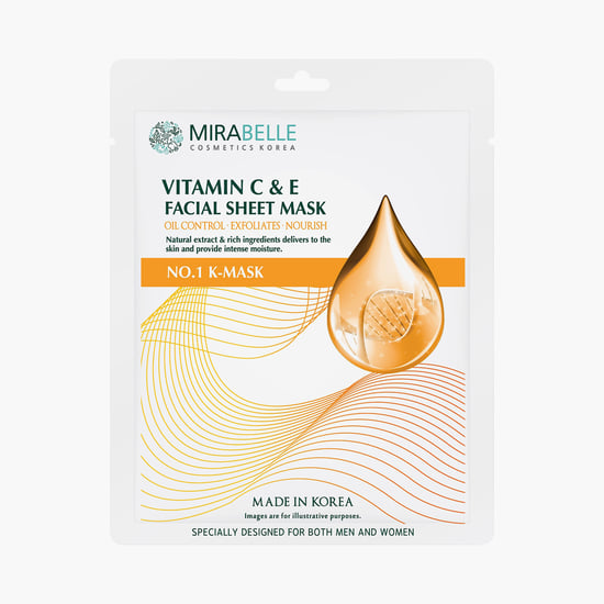 MIRABELLE KOREA Vitamin C & E Facial Sheet Mask - 25ml