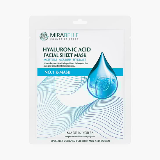 MIRABELLE KOREA Hyaluronic Acid Facial Sheet Mask - 25ml