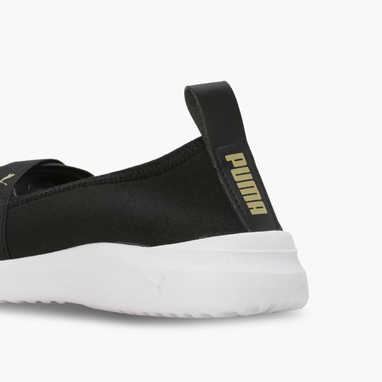 PUMA Adelina Knitted Slip-On Shoes Black