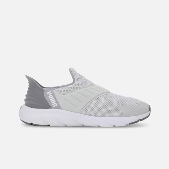 PUMA Softride Flex Ease Slip-On Running Shoes Grey - Main Image