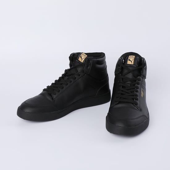 PUMA x One8 Shuffle Better V3 Mid-Top Sneakers Black