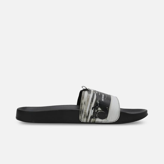 PUMA x Mercedes-AMG Petronas Formula Leadcat Sliders Black