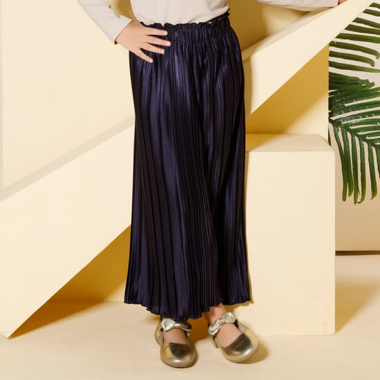 PEPPERMINT Pleated Straight Fit Trousers