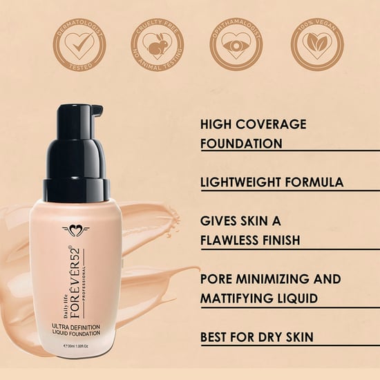 DAILY LIFE FOREVER52 Ultra Definition Liquid Foundation - Pralines Cake FLF006 - 30ml