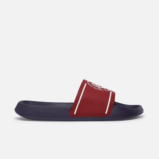 U.S. POLO ASSN. Zane 4.0 Men Logo Print Sliders