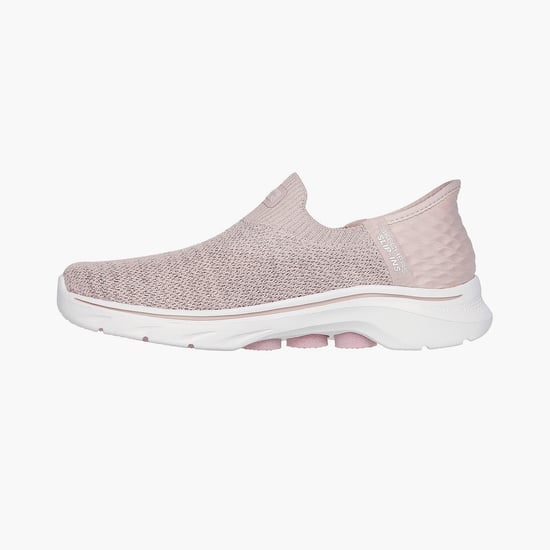 SKECHERS Slip-Ins Go Walk Springtime Shoes Pink