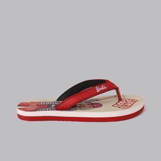 BIOWORLD Barbie Printed Flip Flops