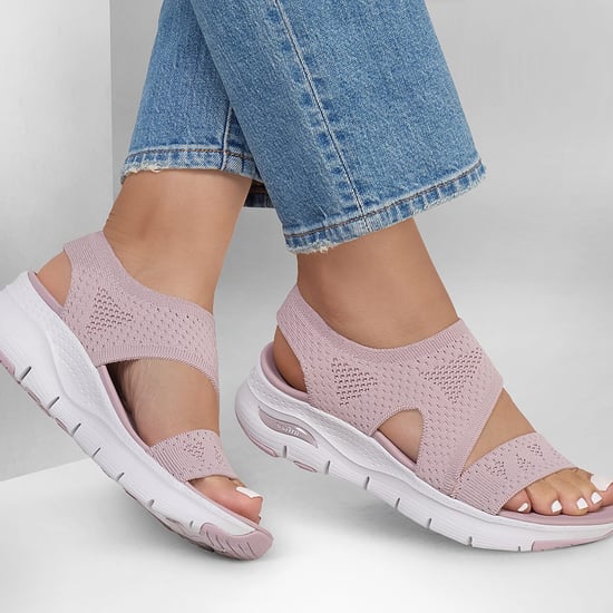 SKECHERS Arch Fit Sling-Back Strap Sandals Purple