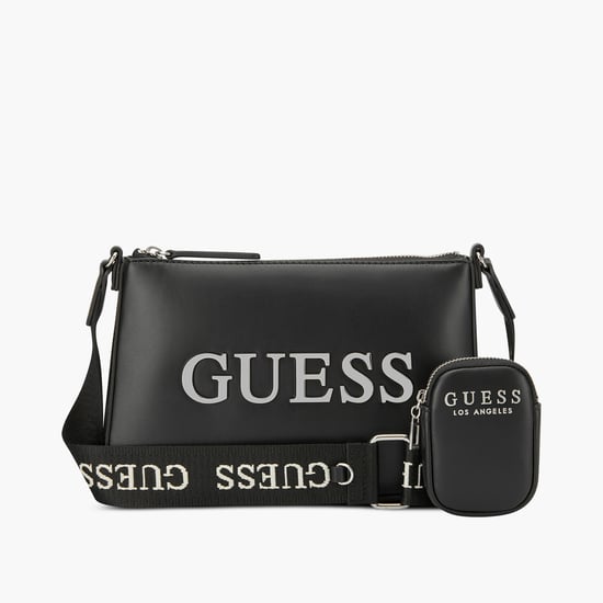 Guess black sling bag online