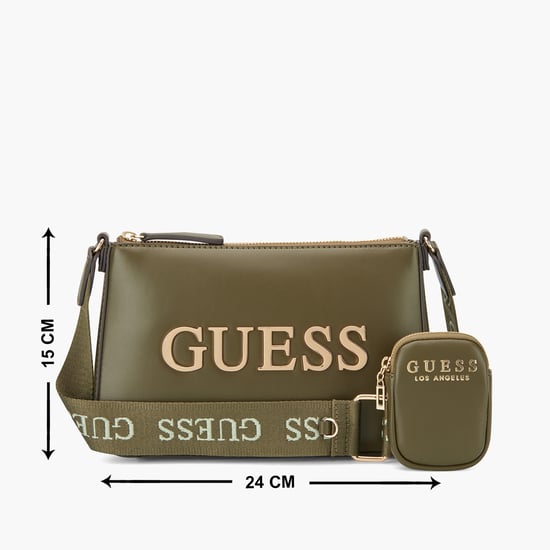 Nylon Logo Sling Bag | GUESS Factory